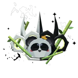 King Panda Spiked Brass