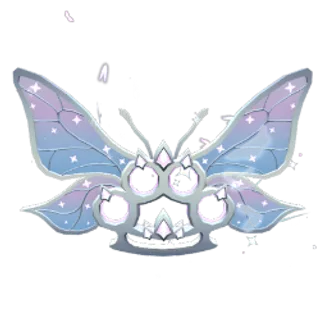 Crystal Butterfly Brass