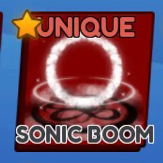 SONIC BOOM