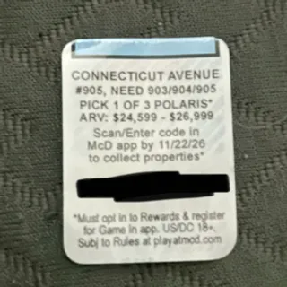 CONNECTICUT AVENUE CODE