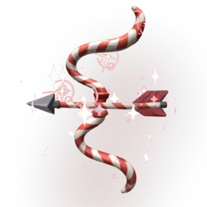 Candy Cane Blast Bow