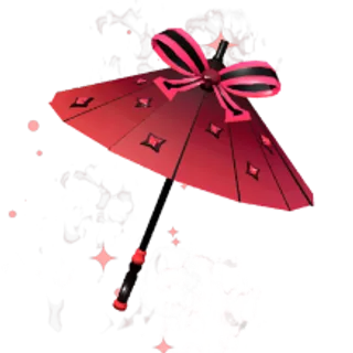 Dark Ribbon Parasol