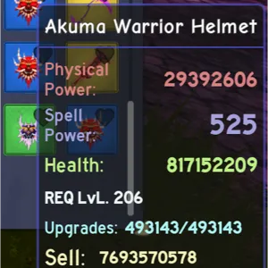 DQ-akuma war set