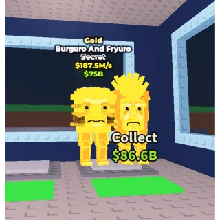 GOLD BURGURO AND FRYURO 187.5m/S