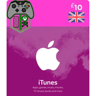 £10.00 GBP Apple