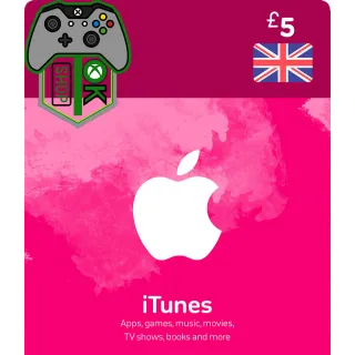 £5.00 GBP Apple