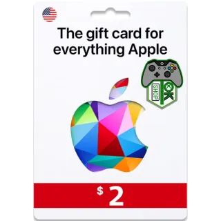 $2.00 USD Apple