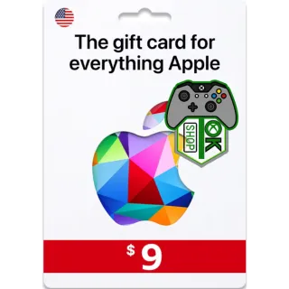 $9.00 USD Apple