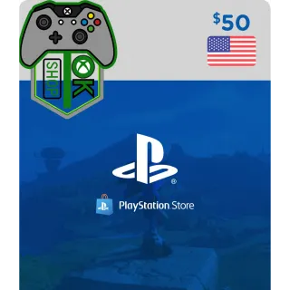 $50.00 USD PlayStation Store