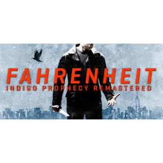 Fahrenheit: Indigo Prophecy Remastered Steam Key GLOBAL Instant Delivery!!!