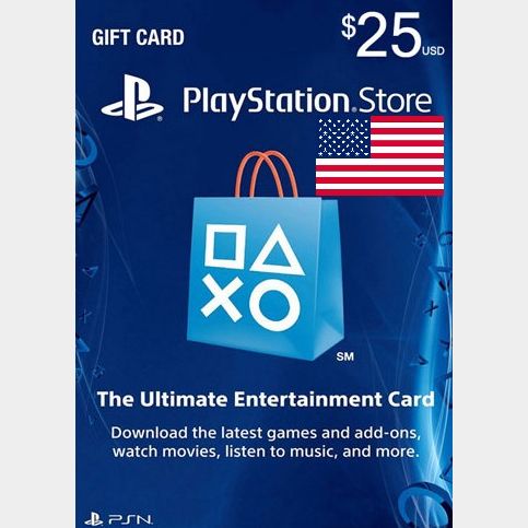 $25.00 PlayStation Store USA Instant Delivery - PlayStation Store Gift ...