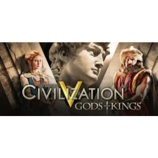 Sid Meier's Civilization V Gods and Kings Steam Key SOUTH EASTERN ASIA Instant Delivery!!!