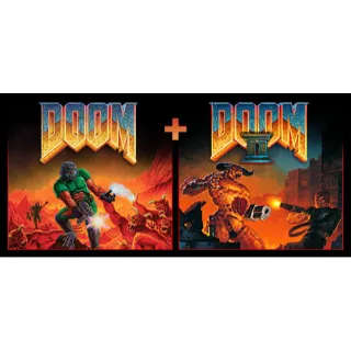 DOOM (1993) + DOOM II STEAM KEY GLOBAL INSTANT DELIVERY!!!