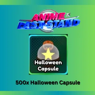 500x Halloween capsule - Anime Last stand