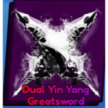 dual yin yang greatsword