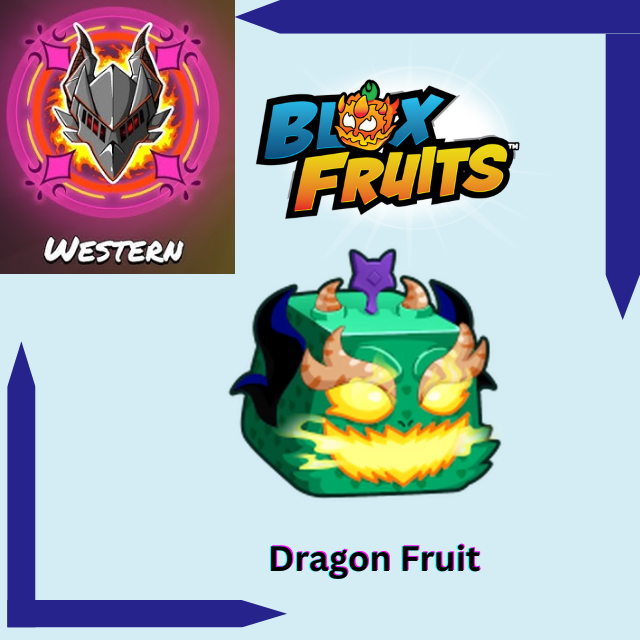 Dragon fruit (west) - BLOX FRUIT - Game Items - Gameflip