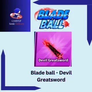 Devil Greatsword - blade ball