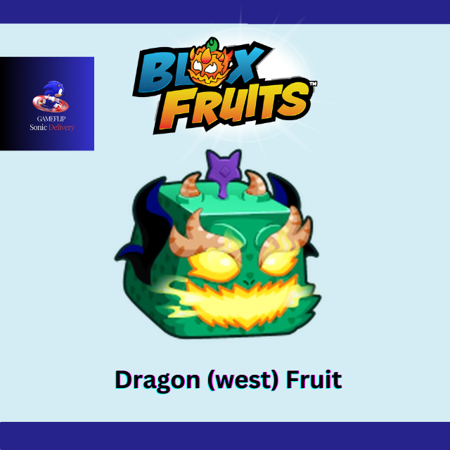 DRAGON FRUIT (WEST) - BLOX FRUIT - Blox Fruits Game Items - Gameflip