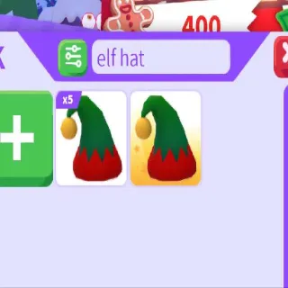5x Elf Hat + 1 FREE