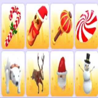 Old Christmas Toy Bundle