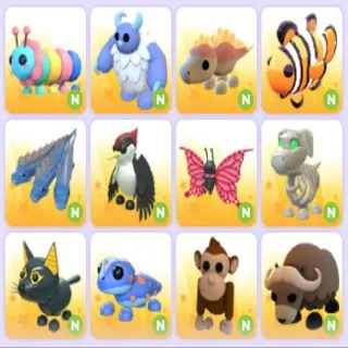 9x Neon Pet Bundle