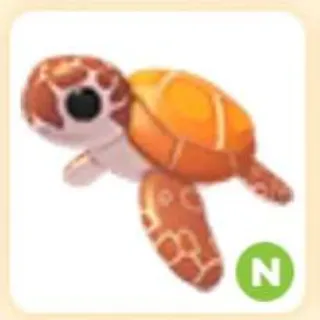 Neon Sea Turtle