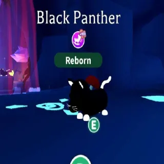 Neon Black Panther