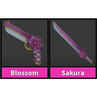 MM2 SAKURA BLOSSOM SET - Game Items - Gameflip