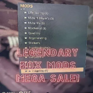 80 Legendary Box Mods!