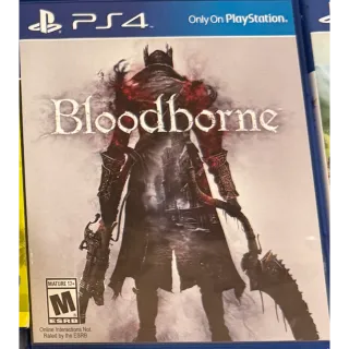 Bloodborne PS4 Game