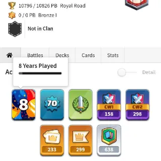 Stacked Clash Royale Account