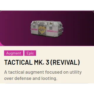 Tactical Mk. 3 (Revival)*10-Finished product ARC Raiders