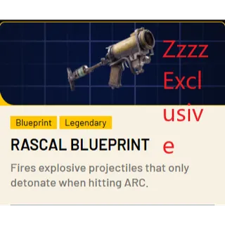 🟢Rascal Blueprint（new blueprint！） ARC Raiders