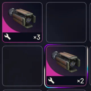 3Reagents , 8 explosive compounds and 3 rocketeer drivers 