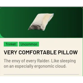 Very Comfortable Pillow*2 ARC Raiders