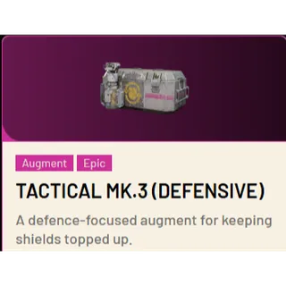 Tactical MK.3 (Defensive)*20-Finished product ARC Raiders