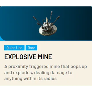 🟢Explosive Mine*50-Finished product ARC Raiders