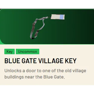 🟢Blue Gate Village Key*6 ARC Raiders