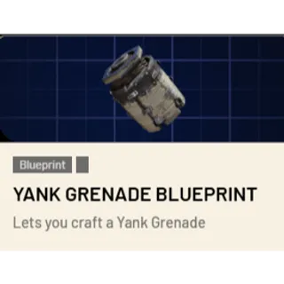 Yank Grenade Blueprint （New Blueprint） ARC Raiders
