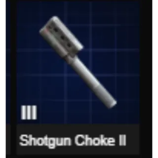 Angled Grip III Blueprint and Extended Medium Mag III Blueprint and Shotgun Choke III Blueprint