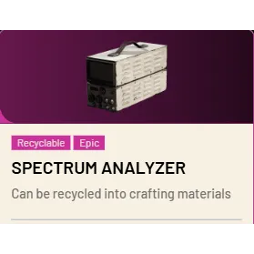 Spectrum Analyzer*1 ARC Raiders