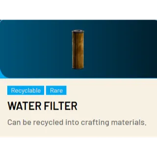 🟢Water Filter*3 ARC Raiders