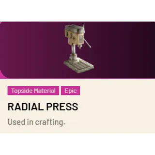 Radial Press*3 ARC Raiders