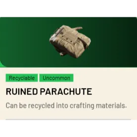 🟢Ruined Parachute*2 ARC Raiders