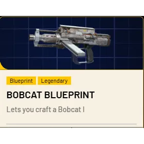 Bobcat Blueprint ARC Raiders