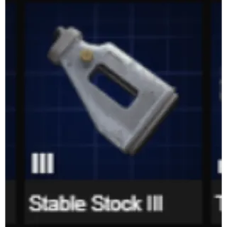 Stable Stock III Blueprint ARC Raiders