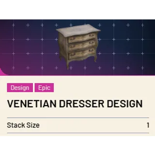 Venetian Dresser Design ARC Raiders