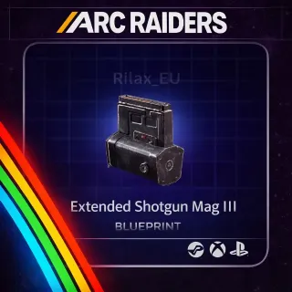 Extended Shotgun Mag III Blueprint