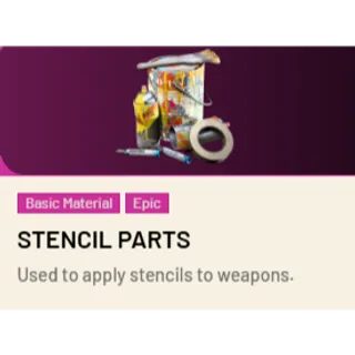 Stencil Parts*3 ARC Raiders