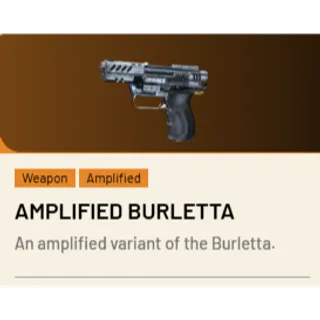 Amplified Burletta V*1 ARC Raiders